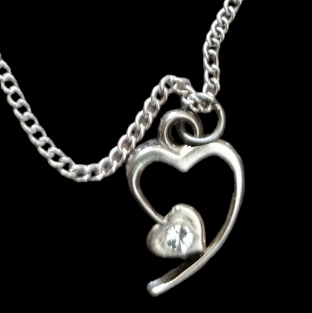 Silver Heart Necklace(S)